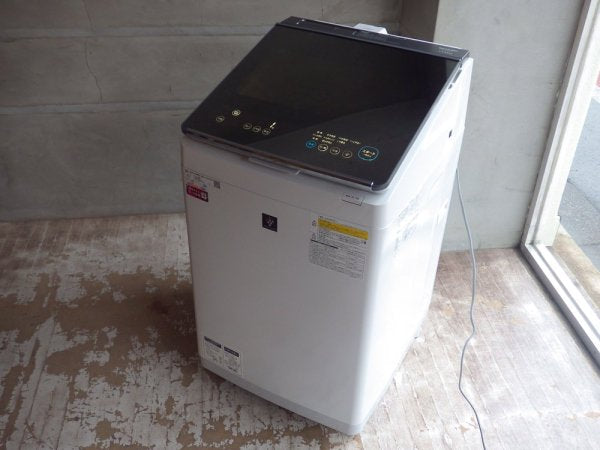 シャープ SHARP タテ型洗濯乾燥機 11kg 2019年製 ES-PU11C-S 超音波ウォッシャー搭載♪