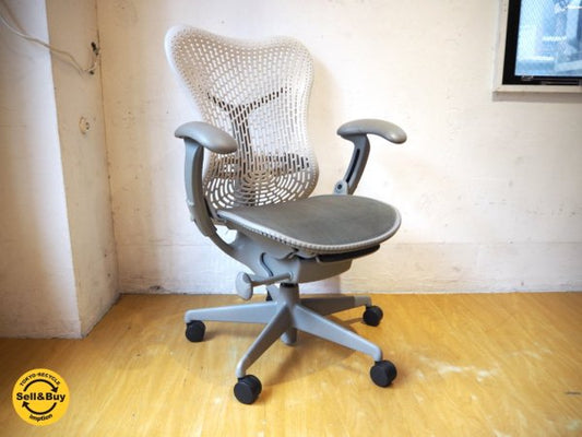 ハーマンミラー Herman Miller ミラチェア Mirra Chair スタジオ7.5 アルパインカラーバック × シートカラー シャドー ★