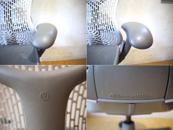 ハーマンミラー Herman Miller ミラチェア Mirra Chair スタジオ7.5 アルパインカラーバック × シートカラー シャドー ★