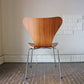 フリッツハンセン Fritz Hansen セブンチェア Seven Chair アルネヤコブセン Arne Jacobsen ウォールナット ◎