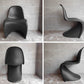 ヴィトラ vitra パントンチェア Panton Chair ブラック ヴェルナー・パントン Verner Panton スタッキングチェア ♪