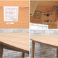 IDC大塚家具 OTSUKA シネマ3 ダイニングテーブル オーバル オーク無垢材 w160cm ●