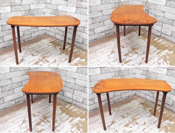 北欧ビンテージ scandinavian vintage チーク材 ネストテーブル サイドテーブル ●