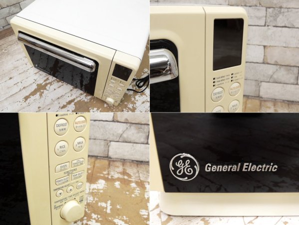 ゼネラルエレクトリック General Electric GE オーブングリルレンジ KE1078 2003年製 レトロデザイン グットデザイン賞受賞 廃番希少品 ●