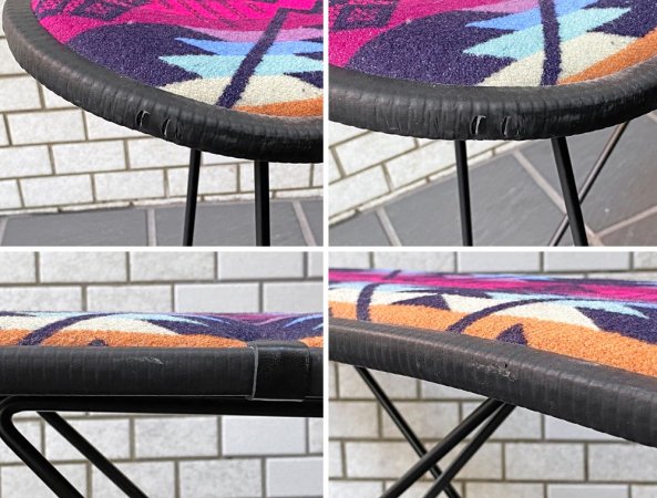 ペンドルトン PENDLETON WOOLEN MILLS × メイドバイセブンリユース MADE BY SEVEN -REUSE- スケートデッキスツール SKATE DECK STOOL ■