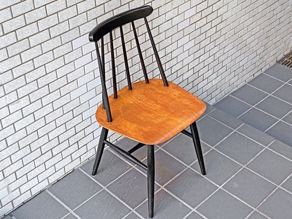 ファネットチェア Fanett chair イルマリ・タピオヴァーラ チーク材座面 ダイニングチェア 北欧ビンテージ ■