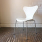 フリッツハンセン Fritz Hansen セブンチェア Seven Chair ホワイトラッカー アルネ・ヤコブセン Arne Jacobsen デンマーク 北欧家具 ◎