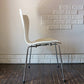 フリッツハンセン Fritz Hansen セブンチェア Seven Chair ホワイトラッカー アルネ・ヤコブセン Arne Jacobsen デンマーク 北欧家具 ◎