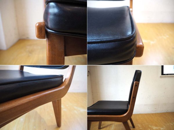 アクメファニチャー ACME Furniture シエラ SIERRA CHAIR ダイニング チェア ラバーウッド×ビニールレザー B ★