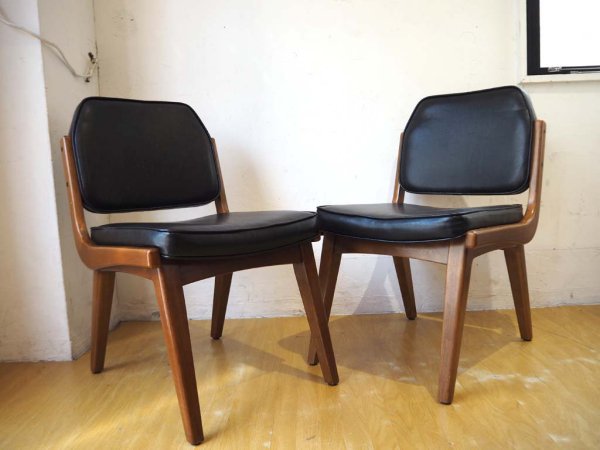 アクメファニチャー ACME Furniture シエラ SIERRA CHAIR ダイニング チェア ラバーウッド×ビニールレザー B ★