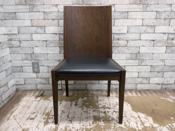 オーダー家具 オーク無垢材 ダイニングチェア クロス模様 ●