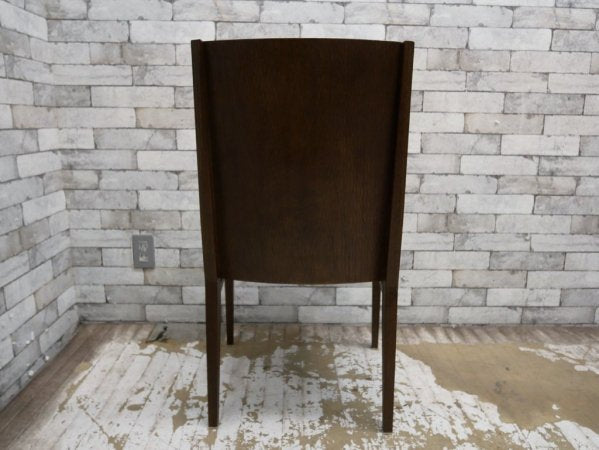 オーダー家具 オーク無垢材 ダイニングチェア クロス模様 ●