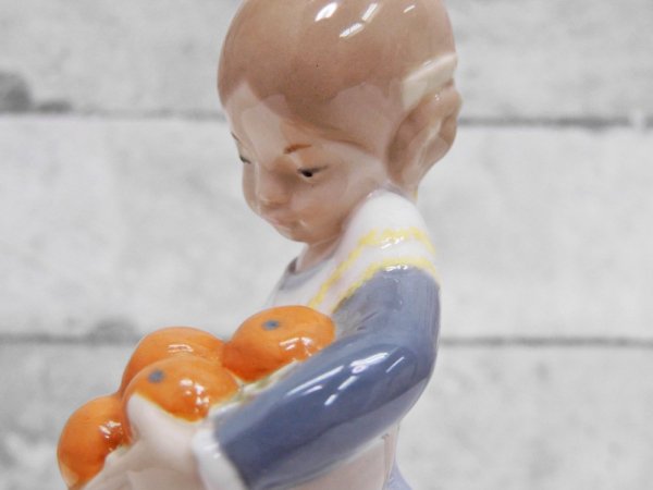 リヤドロ LLADRO オレンジがいっぱい #4841 フィギュリン スペイン製 ●