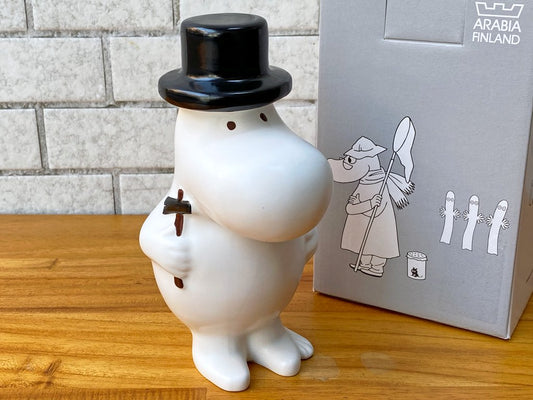 アラビア ARABIA ムーミン MOOMIN フィギュア ムーミンパパ トーベ・ヤンソン 元箱付き 廃盤品 ■