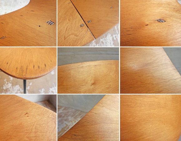 シュタイナー Steiner トノーチェア Tonneau Chair ピエール・ガーリッシュ Pierre Guarich プライウッド ♪