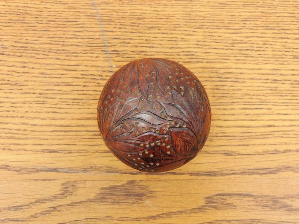 ラルチザン パフューム L'ARTISAN PARFUMEUR アンブル ボール L BOULE D'AMBRE L パフューム フレグランス オブジェ 手彫り ●