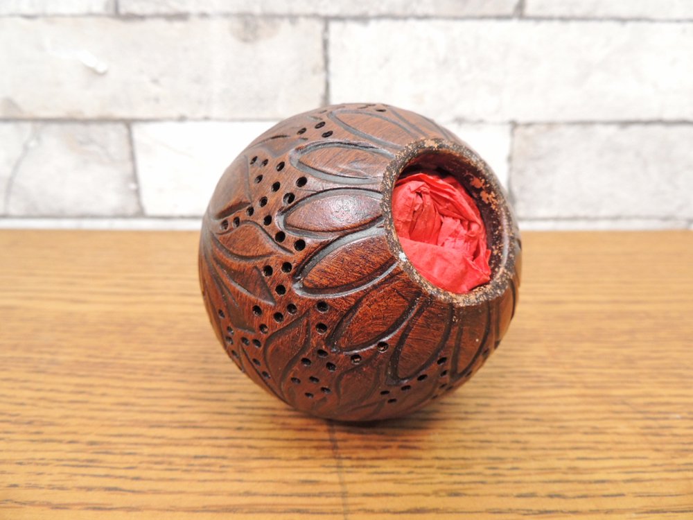 ラルチザン パフューム L'ARTISAN PARFUMEUR アンブル ボール L BOULE D'AMBRE L パフューム フレグランス オブジェ 手彫り ●