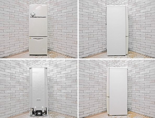 ナショナル National ウィル WiLL Fridge mini 冷蔵庫 162L ホワイト カラー 2003年製 ●