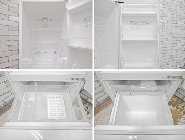 ナショナル National ウィル WiLL Fridge mini 冷蔵庫 162L ホワイト カラー 2003年製 ●