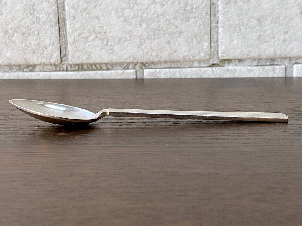 ジョージジェンセン Georg Jensen ベルナドッテ BERNADOTTE ティースプーン 6pセット シルバー EPNS デンマーク ■