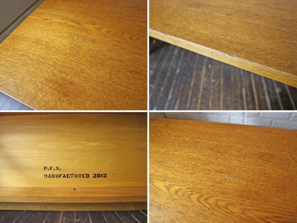 パシフィックファニチャーサービス PACIFIC FURNITURE SERVICE P.F.S. DH ティーテーブル TEA TABLE ローテーブル オーク材 ナラ材 Sサイズ ◎