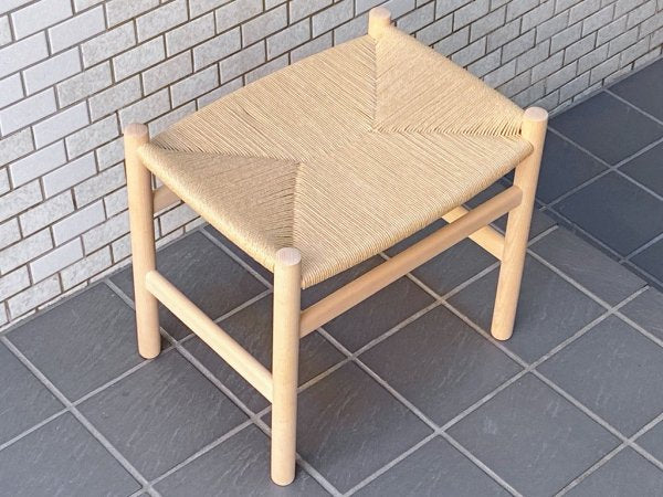 カールハンセン & サン Carl Hansen & Son CH53 フットスツール FOOTSTOOL ハンス・J・ウェグナー Hans.J.Wegner ビーチ材 北欧 デンマーク ■