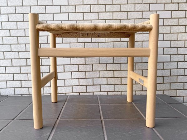 カールハンセン & サン Carl Hansen & Son CH53 フットスツール FOOTSTOOL ハンス・J・ウェグナー Hans.J.Wegner ビーチ材 北欧 デンマーク ■