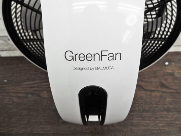 バルミューダ BALMUDA グリーンファン サーキュ  GreenFanCirq サーキュレーター ホワイト×ブラック EGF-3300 リモコン付き 2018年製 ●