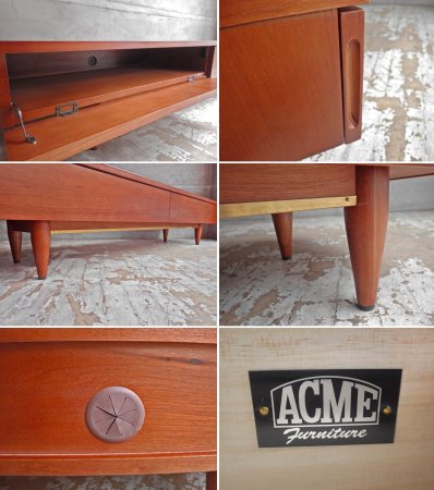 アクメ ファニチャー ACME Furniture トラッセル TRESTLES AVボード ウォールナット W160cm ♪