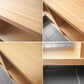 無印良品 MUJI 2段3列 タモ材 オープンシェルフ 木製ラック 飾り棚 ナチュラル シンプルデザイン■