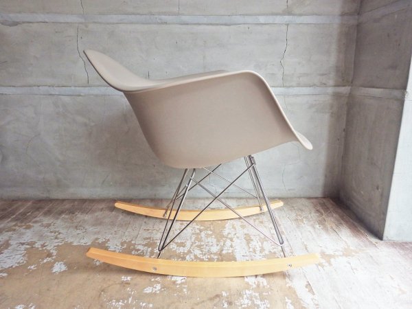 ハーマンミラー HermanMiller アーム シェルチェア スパロー ロッカーベース メープル クロームベース イームズ Eames ミッドセンチュリー ♪