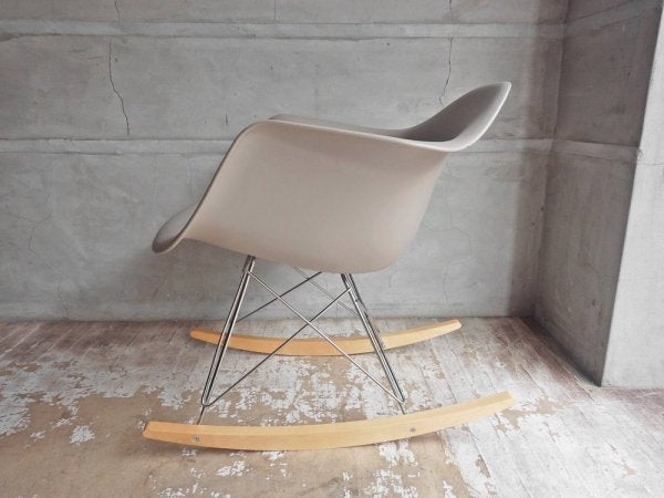 ハーマンミラー HermanMiller アーム シェルチェア スパロー ロッカーベース メープル クロームベース イームズ Eames ミッドセンチュリー ♪