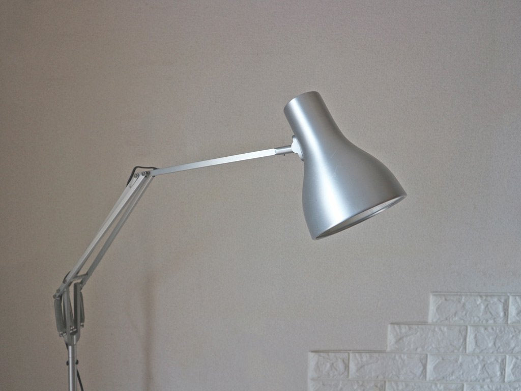 アングルポイズ ANGLEPOISE Type 75 DeskLamp Type Range Floor Standing Pole set フロアランプ デスクランプ ブラッシュアルミニウム ◎