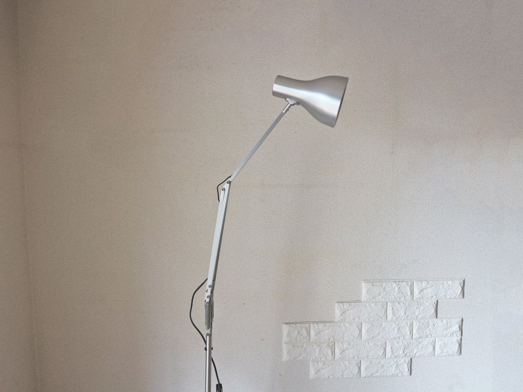 アングルポイズ ANGLEPOISE Type 75 DeskLamp Type Range Floor Standing Pole set フロアランプ デスクランプ ブラッシュアルミニウム ◎