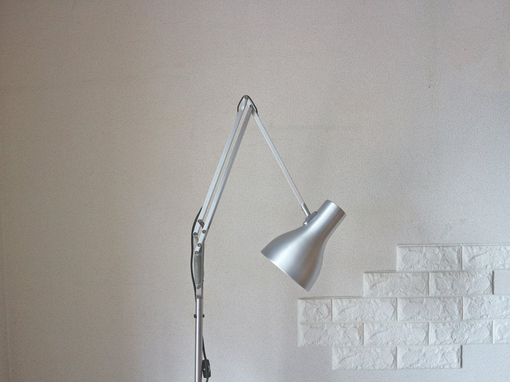 アングルポイズ ANGLEPOISE Type 75 DeskLamp Type Range Floor Standing Pole set フロアランプ デスクランプ ブラッシュアルミニウム ◎