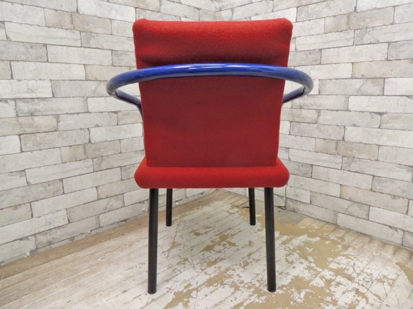 ノール Knoll マンダリンチェア mandarin chair ダイニングチェア エットーレ・ソットサス ポストモダン イタリア 定価 ￥93,500- A ●