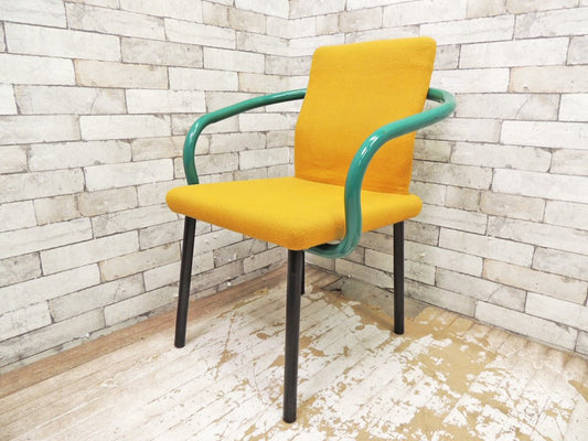 ノール Knoll マンダリンチェア mandarin chair ダイニングチェア エットーレ・ソットサス ポストモダン イタリア 定価 ￥93,500- B ●