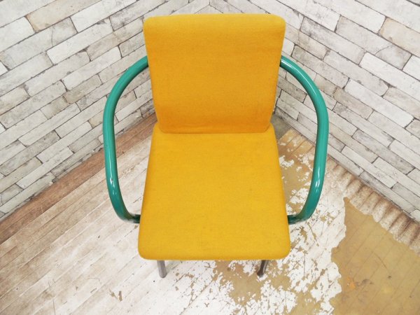 ノール Knoll マンダリンチェア mandarin chair ダイニングチェア エットーレ・ソットサス ポストモダン イタリア 定価 ￥93,500- B ●