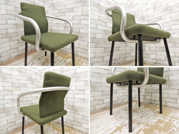 ノール Knoll マンダリンチェア mandarin chair ダイニングチェア エットーレ・ソットサス ポストモダン イタリア 定価 ￥93,500- C ●