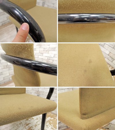 ノール Knoll マンダリンチェア mandarin chair ダイニングチェア エットーレ・ソットサス ポストモダン イタリア 定価 ￥93,500- D ●