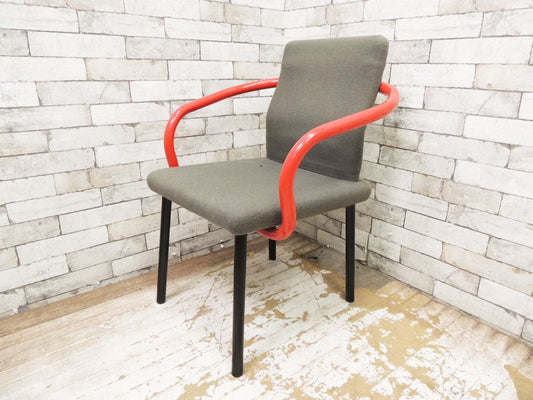 ノール Knoll マンダリンチェア mandarin chair ダイニングチェア エットーレ・ソットサス ポストモダン イタリア 定価 ￥93,500- E ●