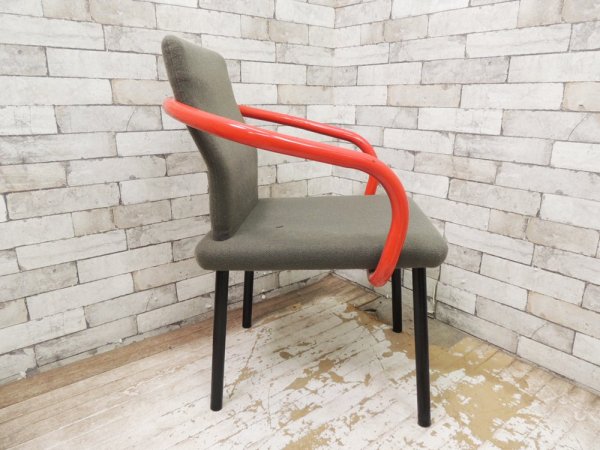 ノール Knoll マンダリンチェア mandarin chair ダイニングチェア エットーレ・ソットサス ポストモダン イタリア 定価 ￥93,500- E ●