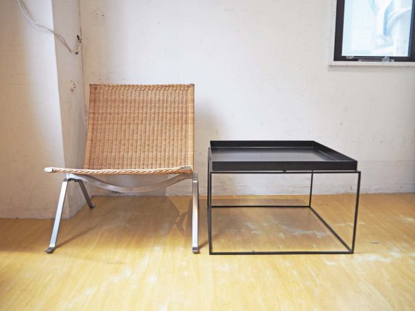 ヘイ HAY  トレイテーブル Tray Table コーヒー スクエア ブラック 60ｃｍ サイドテーブル デンマーク コンラン取扱 ★