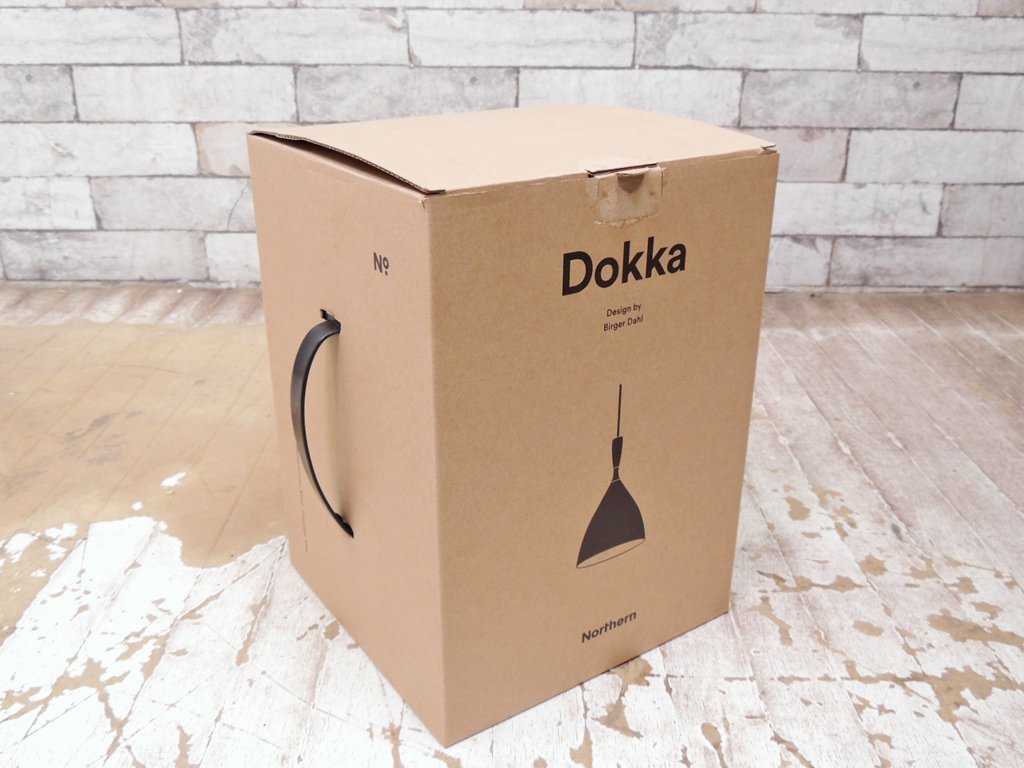 ノーザン・ライティング Northern Lighting ドッカ Dokka ペンダントライト ブラック ノルウェー 箱付 美品 ●