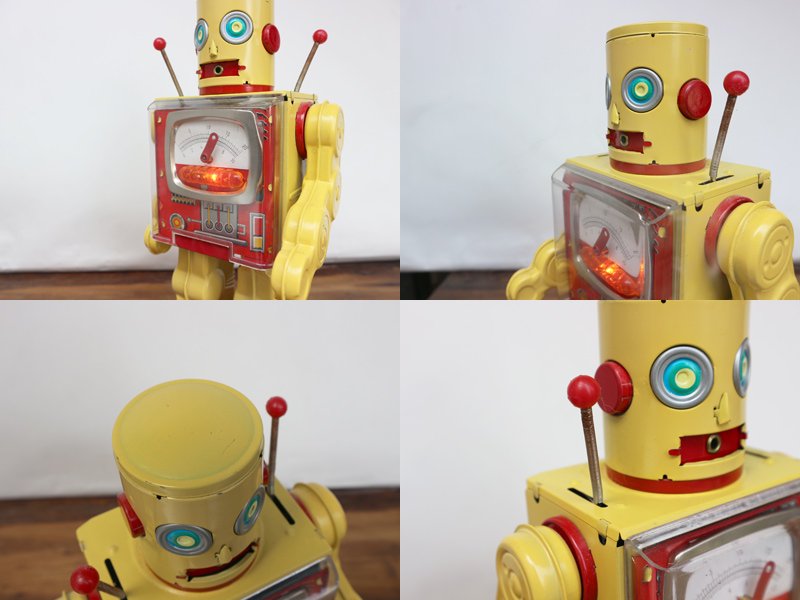 メタルハウスのロボットシリーズ METER ROBOT メーターロボット ブリキ 玩具 希少アイテム ◎