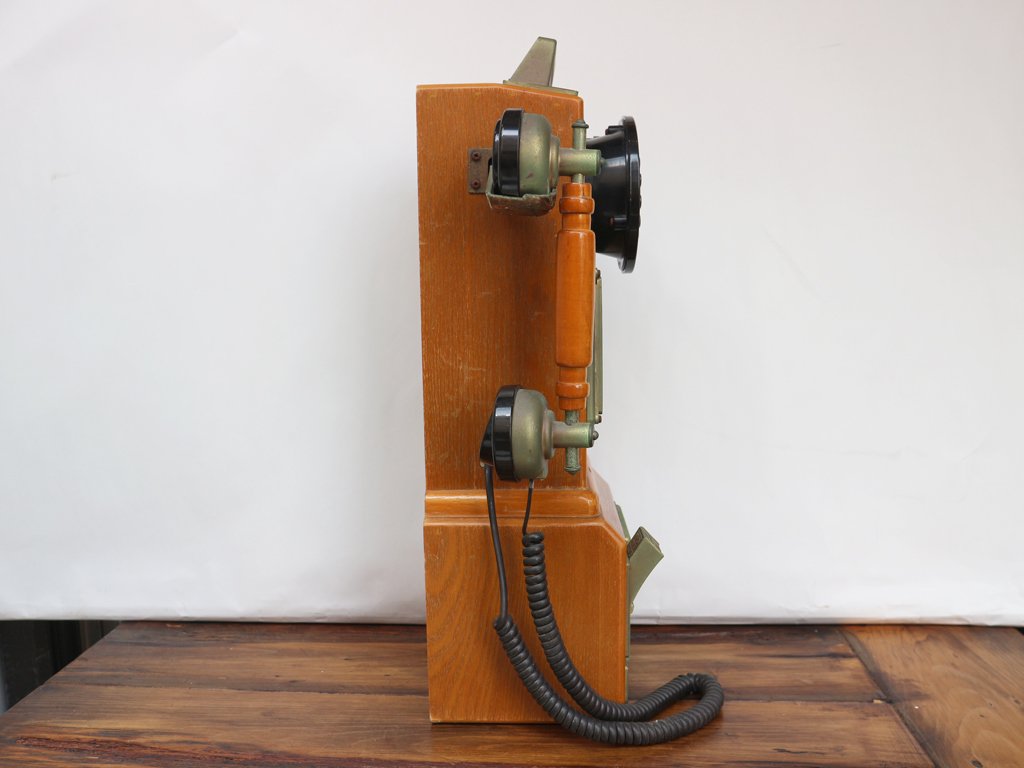 USビンテージ テレフォン USA 公衆電話 1950's アメリカ レトロ 電話機 オブジェ ◎