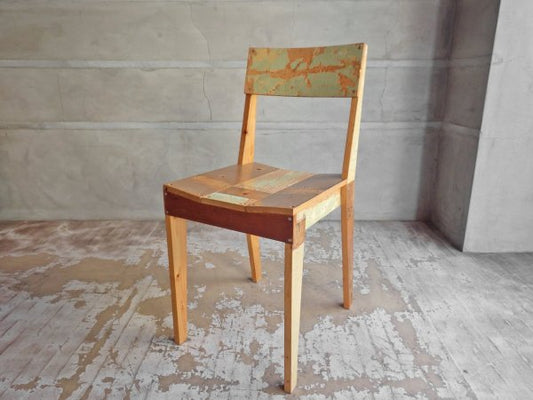 ピート・ヘイン・イーク Piet Hein Eek スクラップウッド チェア SCRAPWOOD CHAIR オランダ ♪