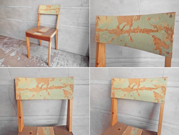 ピート・ヘイン・イーク Piet Hein Eek スクラップウッド チェア SCRAPWOOD CHAIR オランダ ♪