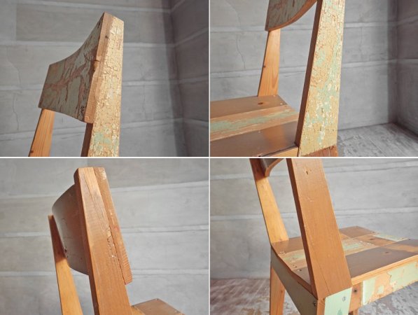 ピート・ヘイン・イーク Piet Hein Eek スクラップウッド チェア SCRAPWOOD CHAIR オランダ ♪