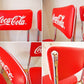 コカ・コーラ Coca Cola ダイナーチェア 2脚セット B オフィシャルライセンスプロダクト 50s アメリカンオリジナルデザイン ★